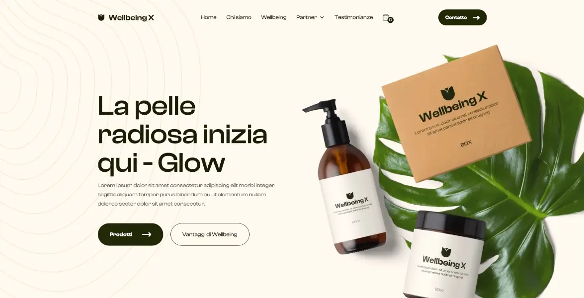Landingpage für Online-Shops