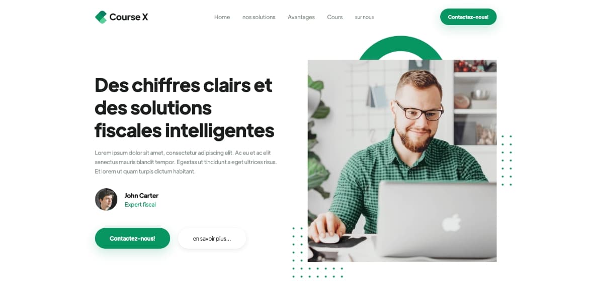 Landingpage für Steuerberater